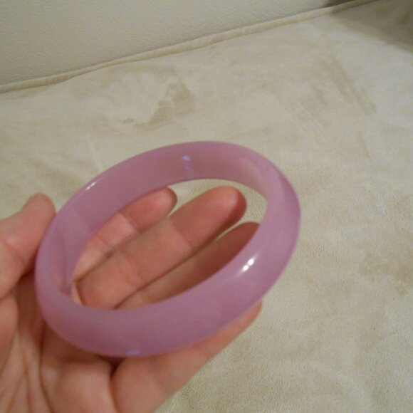 Lavender Acrylic? Bangle Costume Jewelry - Picture 4 of 4